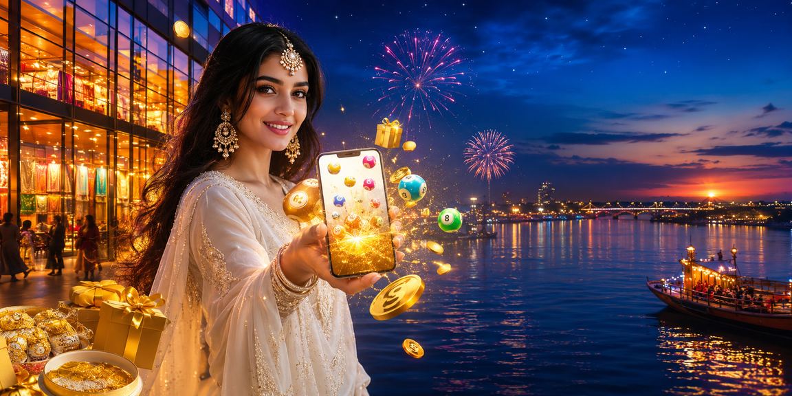 রাজশাহীতে ঈদ উৎসবে dbt99 লটারি ও ভাউচার অফার উপভোগ করছেন একজন তরুণ গেমার